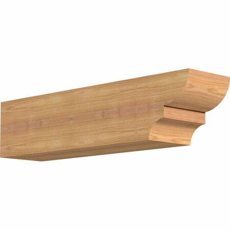 Ekena Millwork Ridgewood Smooth Rafter Tail, Western Red Cedar, 5 1/2"W x 6"H x 24"L RFT06X06X24RID00SWR